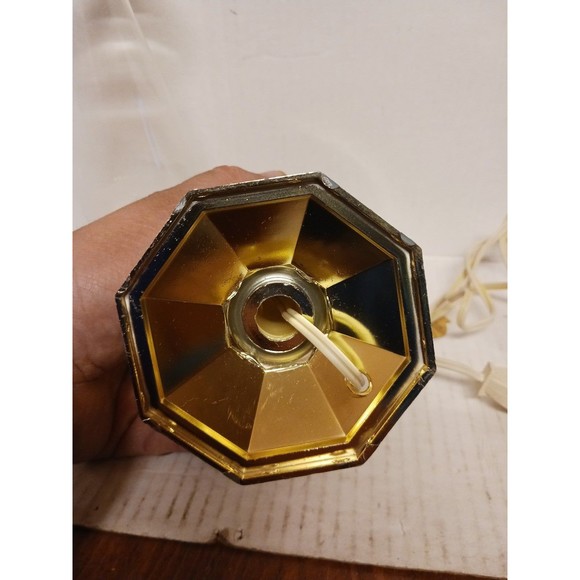 VINTAGE NOMA ILLUMINATED HURRICANE LAMP IN BOX 1989 - Picture 6 of 6